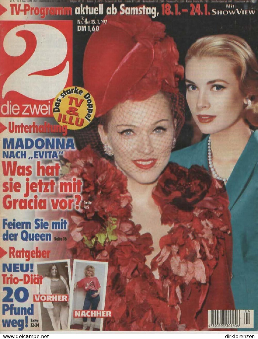 Die Zwei Magazine Germany 1997-41 Madonna  - Non Classés
