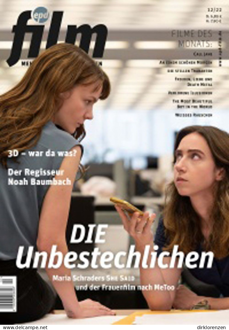 EPD Film Magazine Germany 2022-12 Carey Mulligan Zoe Kazan She Said - Non Classés