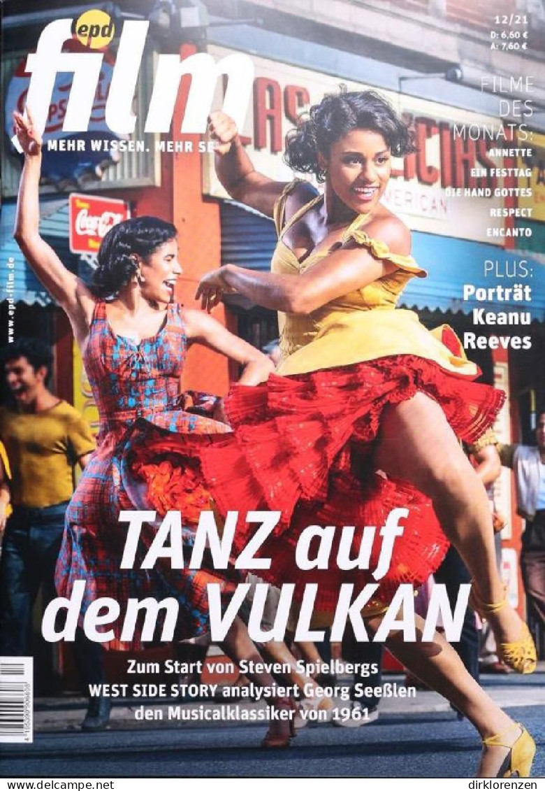 EPD Film Magazine Germany 2021-12 Rachel Zegler Maddie Ziegler West Side Story VERY GOOD - Non Classés