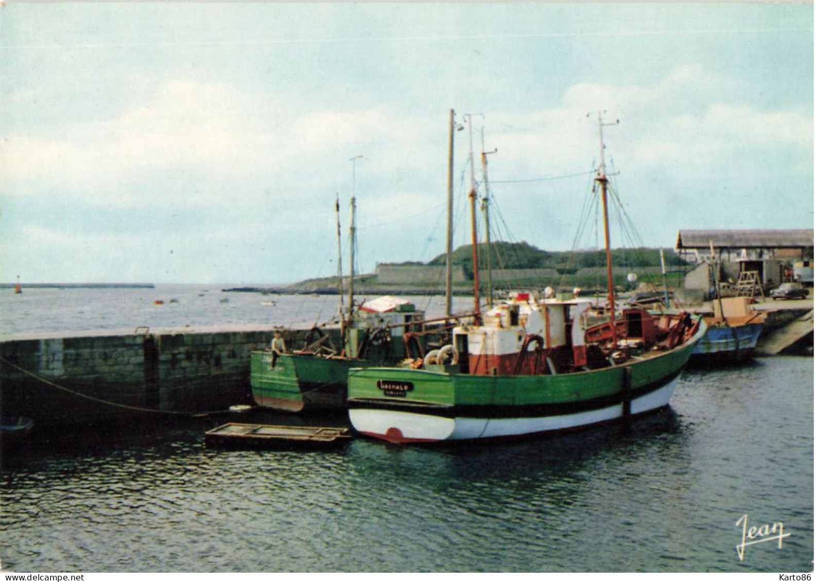 Port Louis * Le Port De Locmalo * Bateaux De Pêche * Bateau LOCMALO - Port Louis