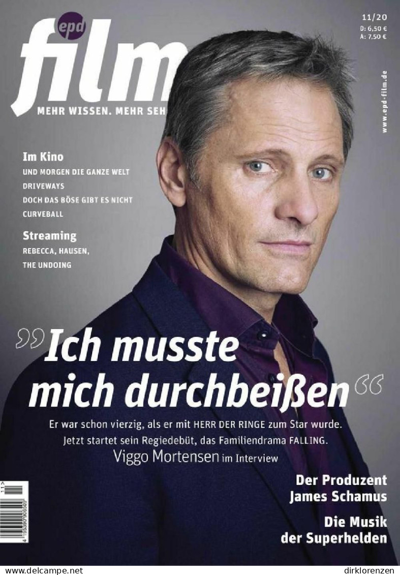 EPD Film Magazine Germany 2020-11 Viggo Mortensen James Schamus - Non Classés