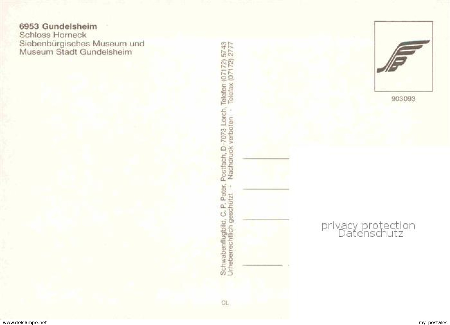 72785594 Gundelsheim Neckar Fliegeraufnahme Schloss Horneck Gundelsheim - Sonstige & Ohne Zuordnung