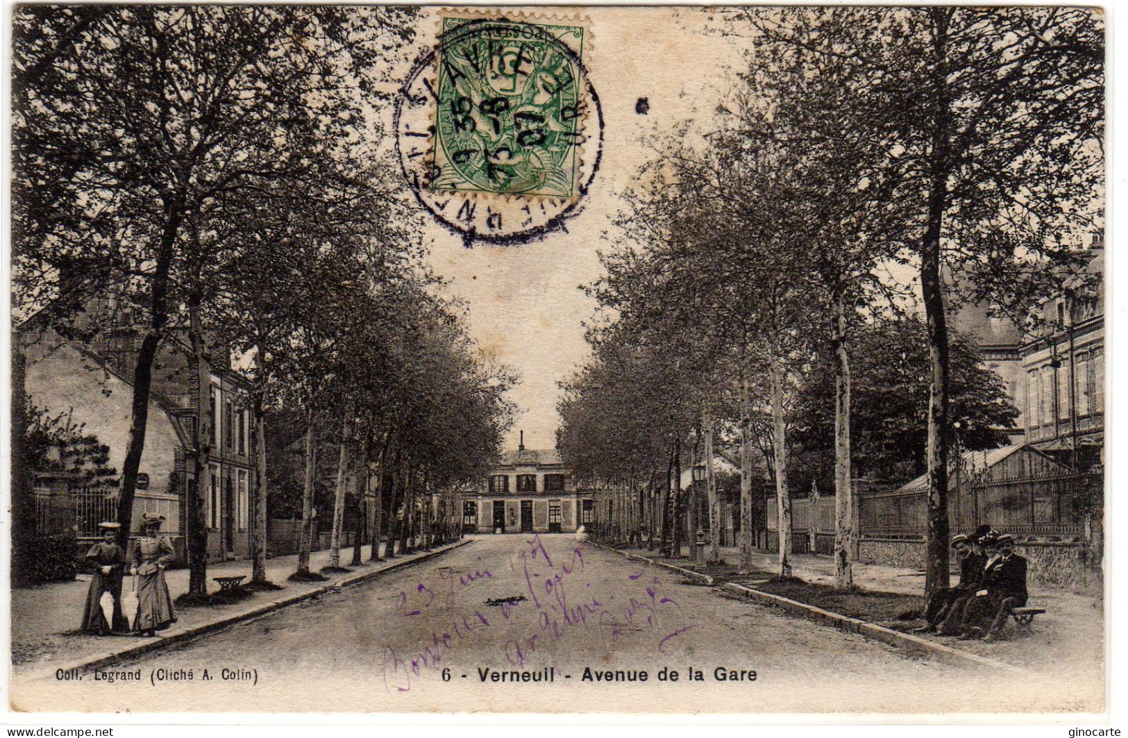Verneuil Sur Avre Avenue De La Gare - Verneuil-sur-Avre