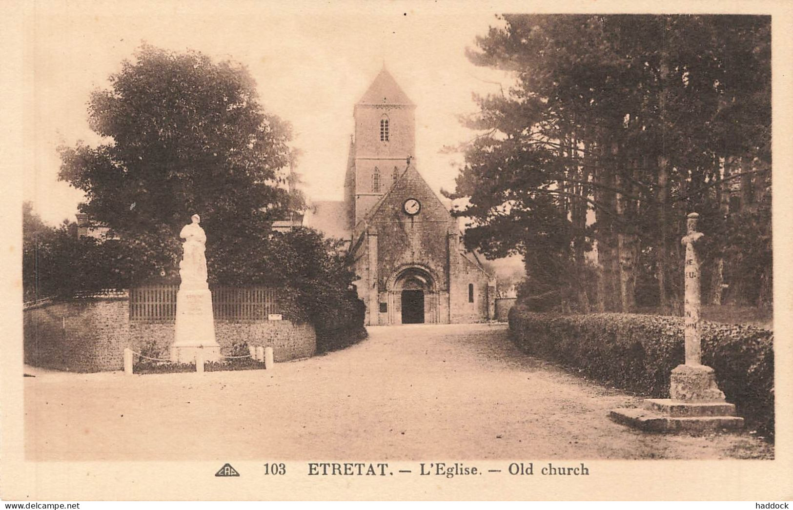 ETRETAT : L'EGLISE - Etretat