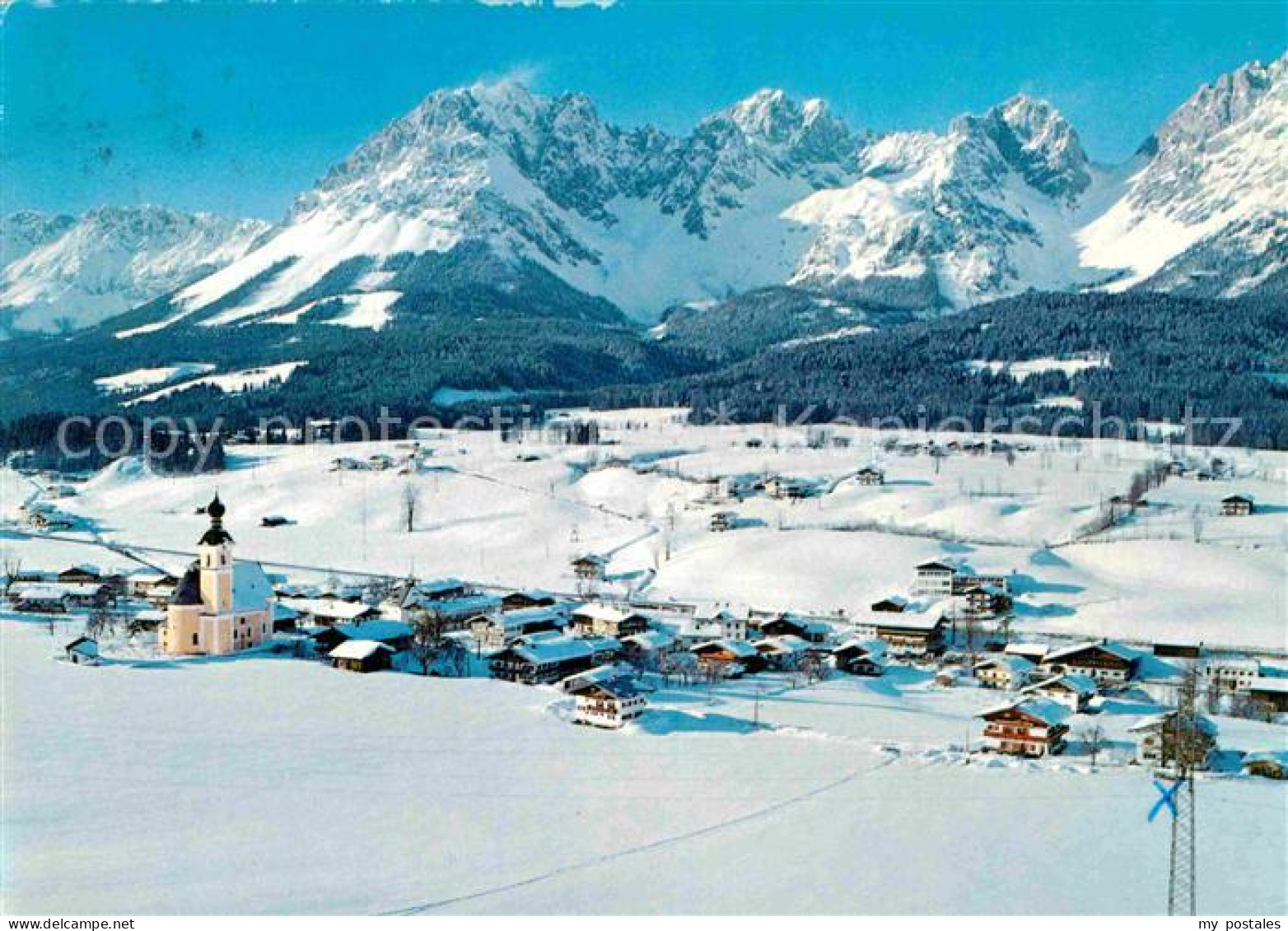 72785573 Going Wilden Kaiser Tirol Panorama  Going Am Wilden Kaiser - Sonstige & Ohne Zuordnung