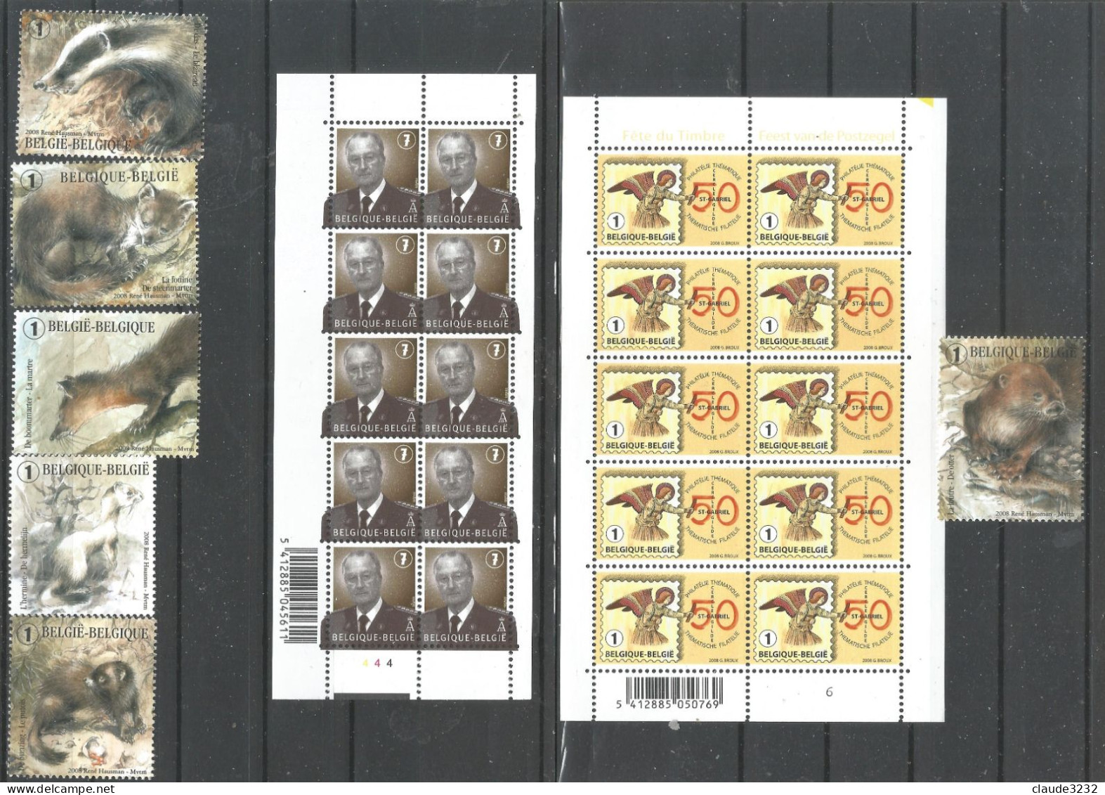 103.Belgique : Timbres Neufs** - Collections