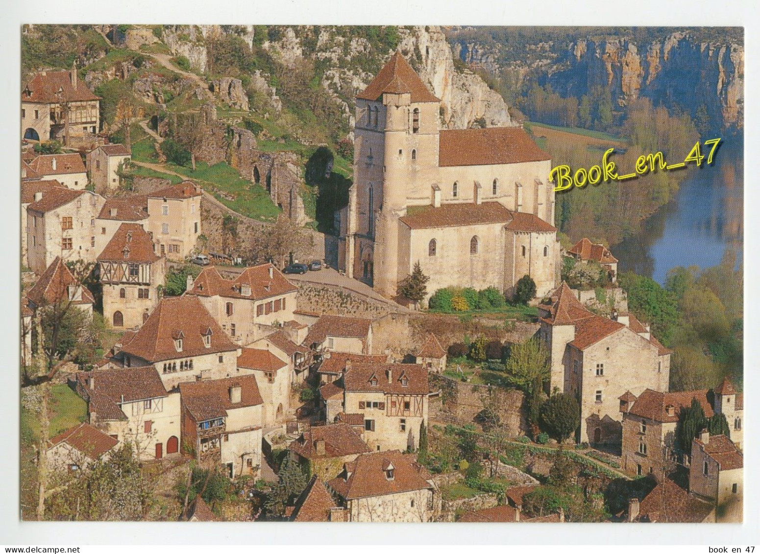 {92047} 46 Lot Saint Cirq Lapopie , 1er Village De France Entièrement Classé Monument Historique - Saint-Cirq-Lapopie