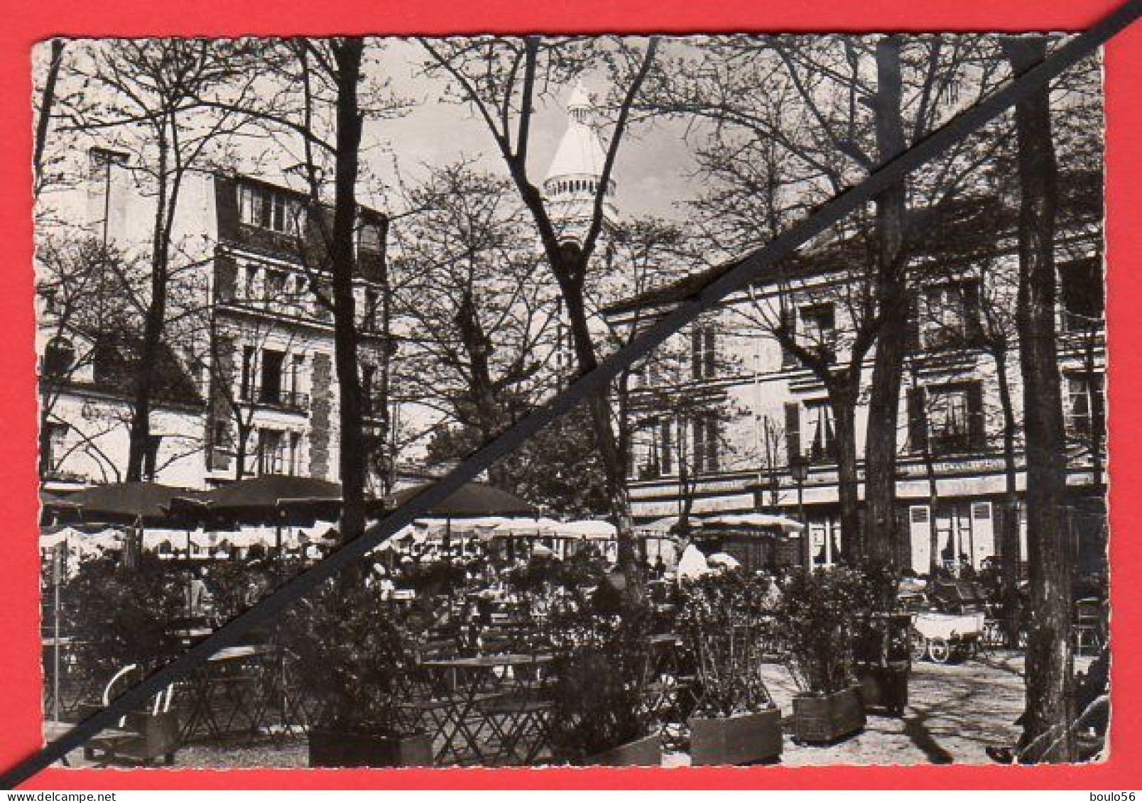 CPSM-(Lots -Vrac)5-99-9Cartes-PARIS-la Tour EFFEL-1956-Monmartre Pl Du Tertre-1955.-Paris La Nuit.1957."1964.-1963.----- - 5 - 99 Postcards