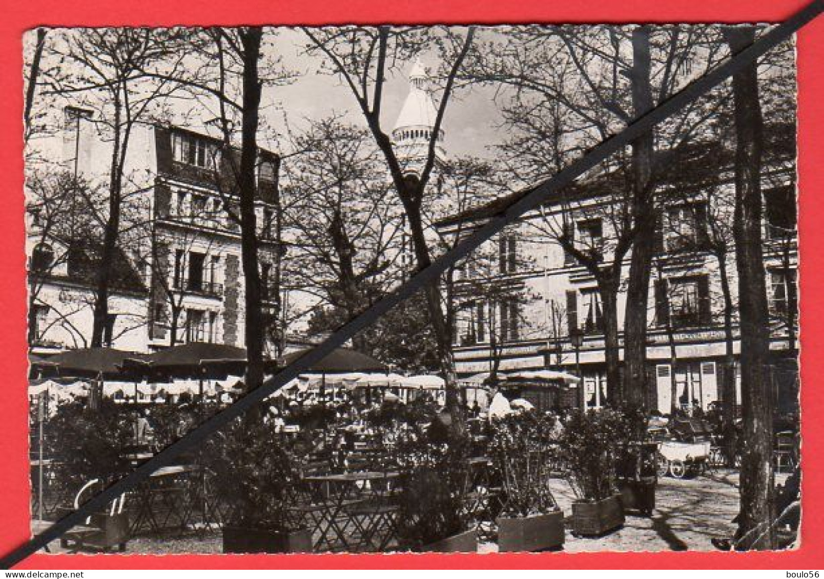 CPSM-(Lots -Vrac)5-99-9Cartes-PARIS-la Tour EFFEL-1956-Monmartre Pl Du Tertre-1955.-Paris La Nuit.1957."1964.-1963.----- - 5 - 99 Postales