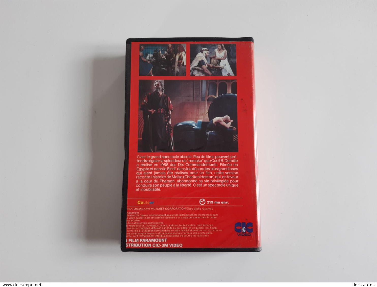 Cassette Vidéo VHS Les Dix Commandements - Cecil B. Demille - Action, Adventure