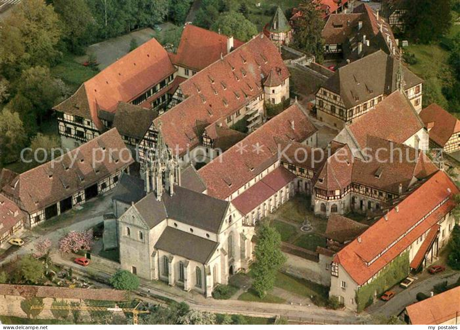 72785220 Bebenhausen Tuebingen Ehemaliges Zisterzienserkloster Fliegeraufnahme B - Tübingen