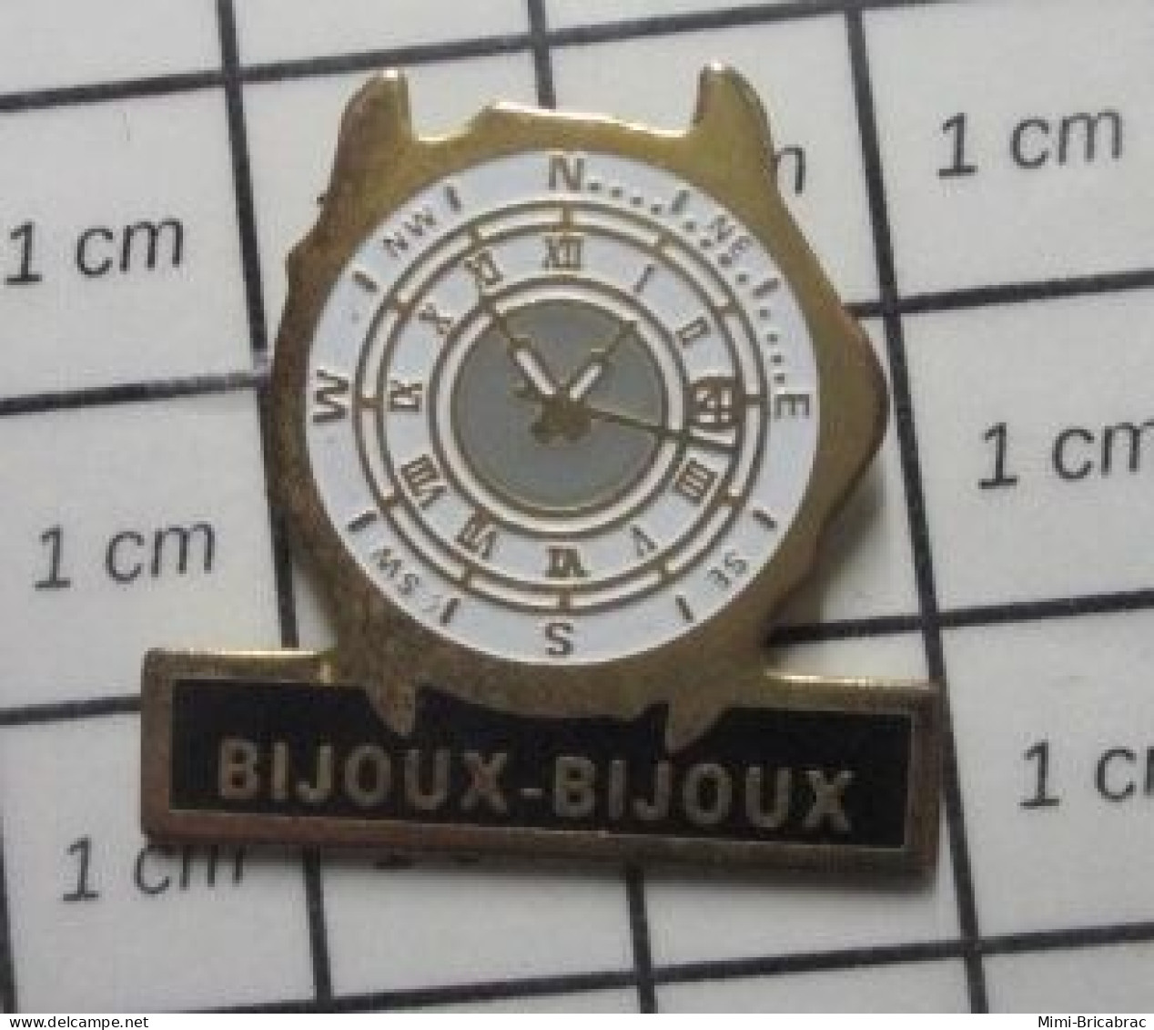 1818b Pin's Pins / Beau Et Rare / MARQUES /  MONTRE CHRONOMETRE BIJOUX BIJOUX - Markennamen