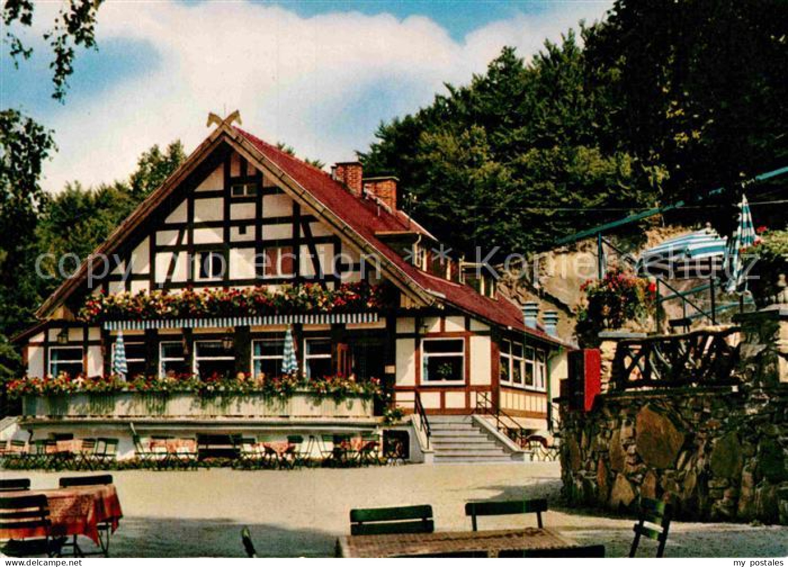 72785212 Koenigstein Taunus Cafe Restaurant Fachwerkhaus Koenigstein Taunus - Koenigstein