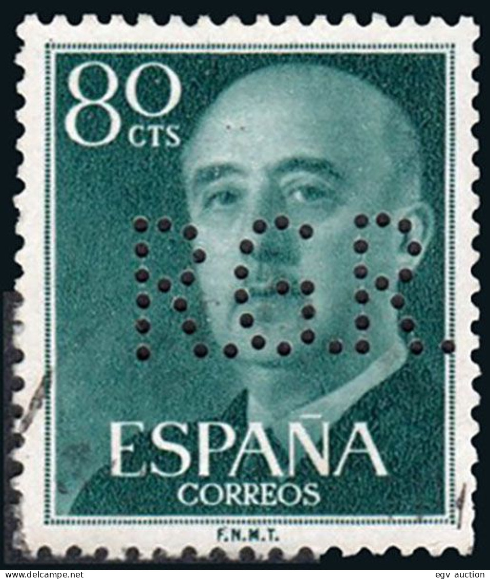 Madrid - Perforado - Edi O 1152 - "R.G.R." - Oblitérés