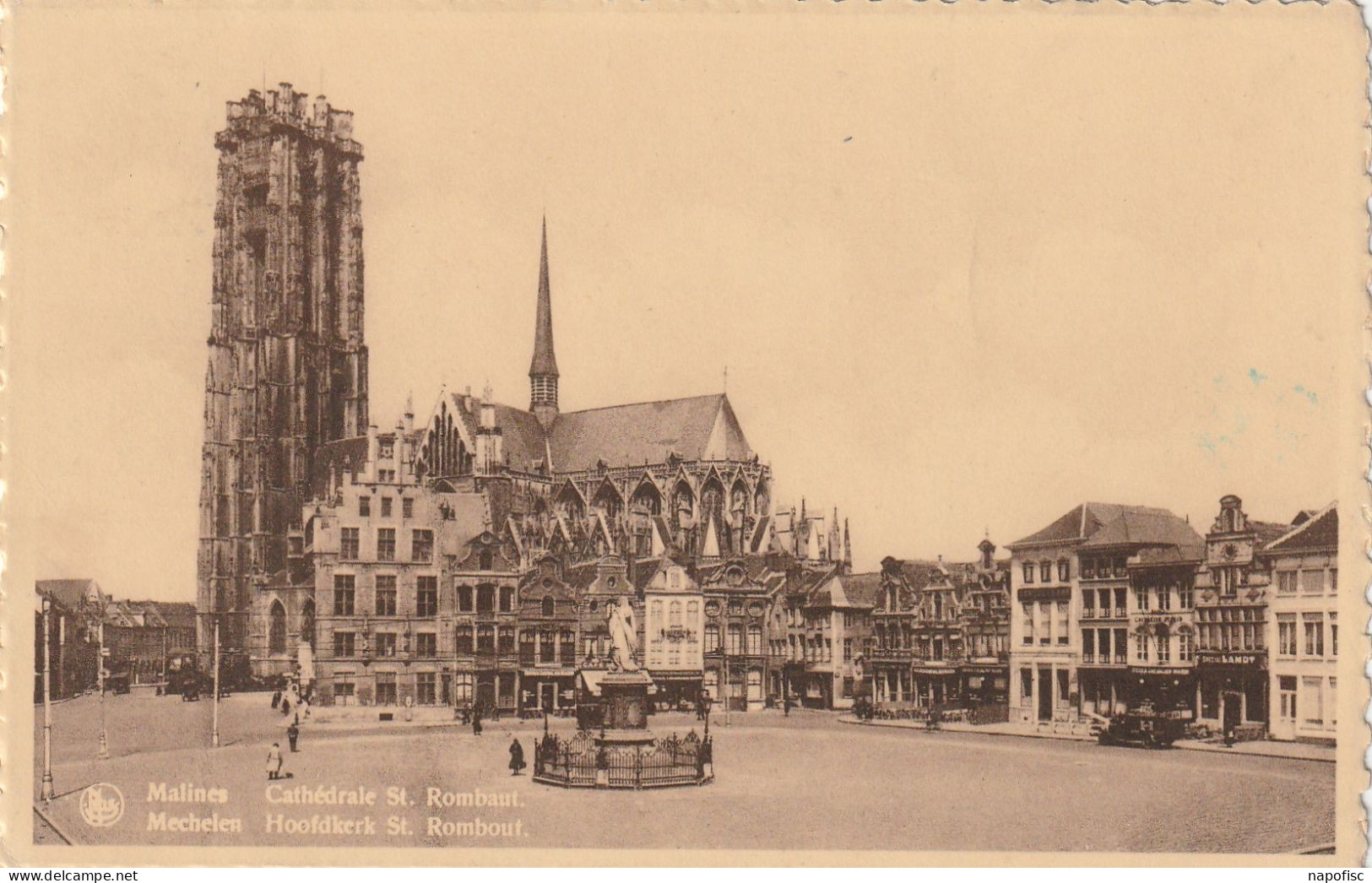 104-Mechelen-Malines Hoofdkerk St.Rombout Cathédrale St.Rombaut - Leuven