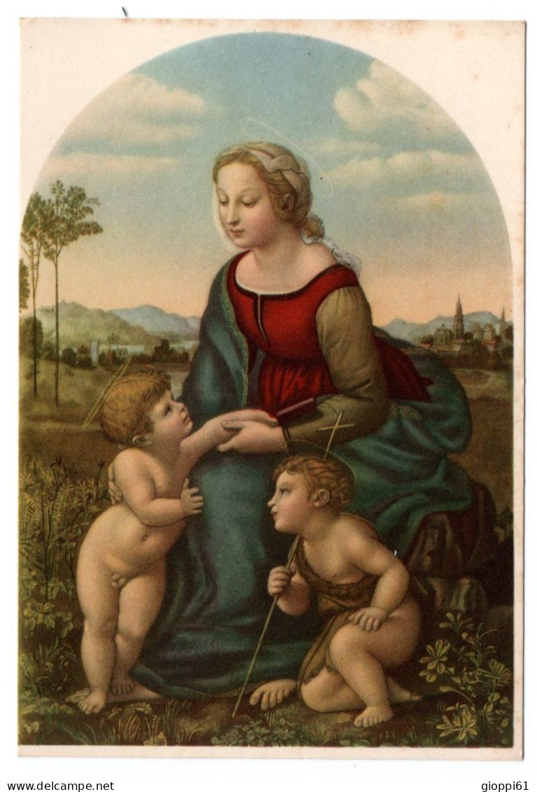 Dipinto Di Raffaello Sanzio, La Bella Giardiniera - Peintures & Tableaux