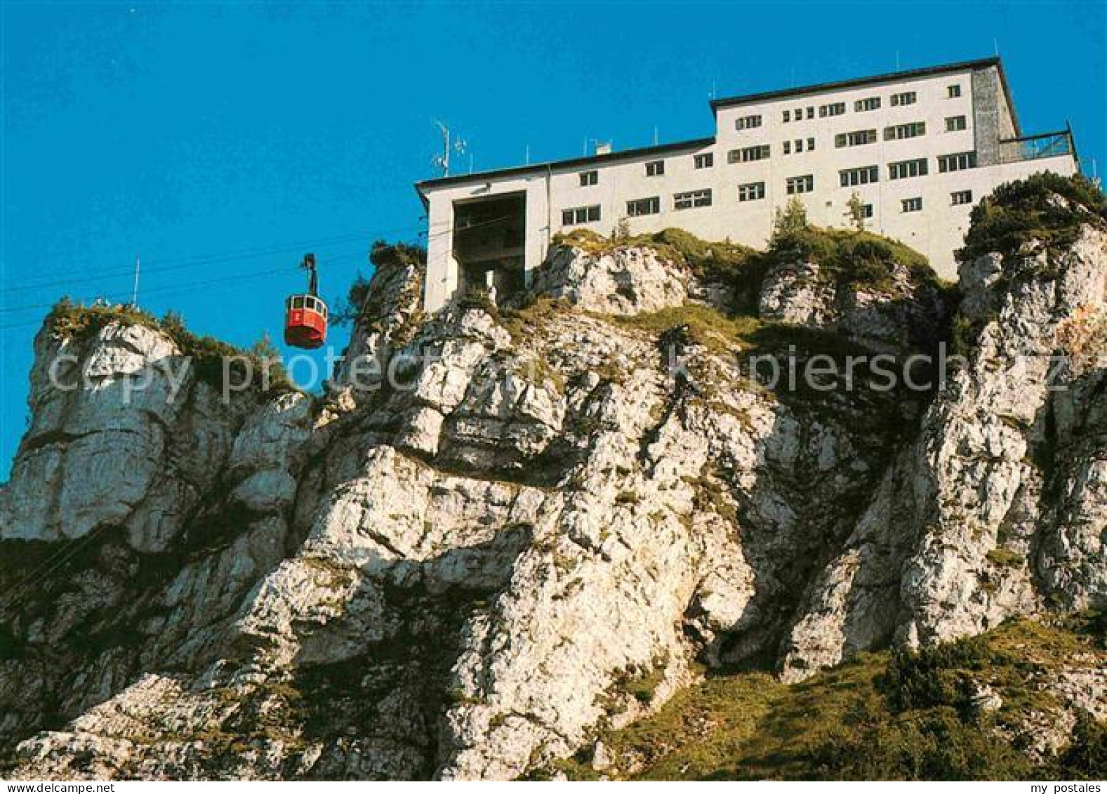 72785101 Bad Reichenhall Berghotel Predigtstuhl Bergbahn Gipfelstation Berchtesg - Bad Reichenhall