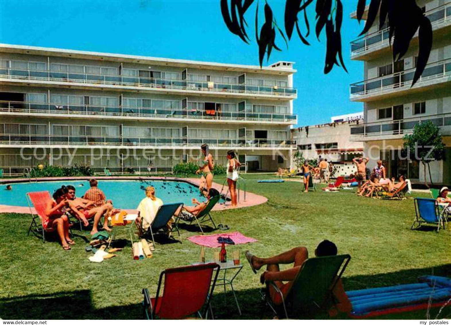 72785099 Puerto De Alcudia Hotel Apartamentos Las Gaviotas Swimming Pool Alcudia - Autres & Non Classés