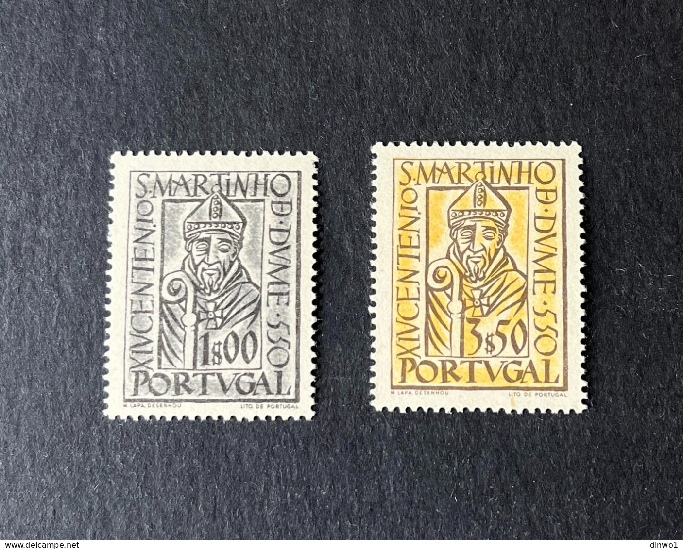 (T3) Portugal 1953 S. MARTINHO DE DUME Complete Set -  Af. 778/779 - MNH - Neufs