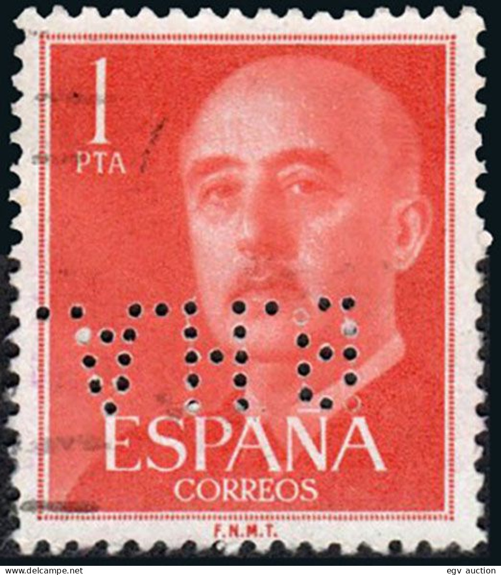 Madrid - Perforado - Edi O 1153 - "B.H.A." (Banco) - Used Stamps