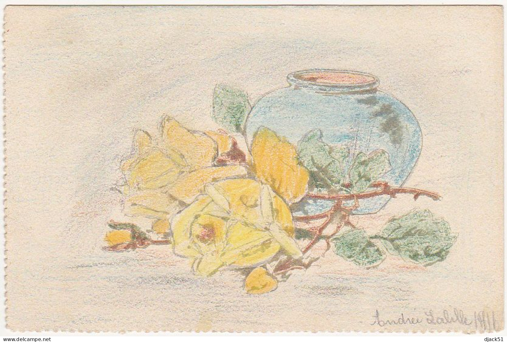 Raphael Tuck & Sons' "Time Of Flowers" Series N° 2618 / Fleurs, Pot - 1911 - Fleurs