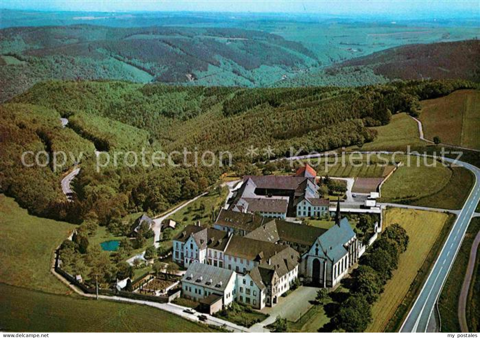 72784974 Heimbach Eifel Abtei Mariawald Fliegeraufnahme Heimbach - Andere & Zonder Classificatie