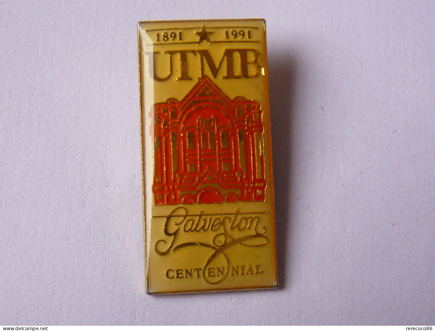 Pin S UTMP UNIVERSITY OF TEXAS MEDICAL BRANCH A GALVESTON - Villes