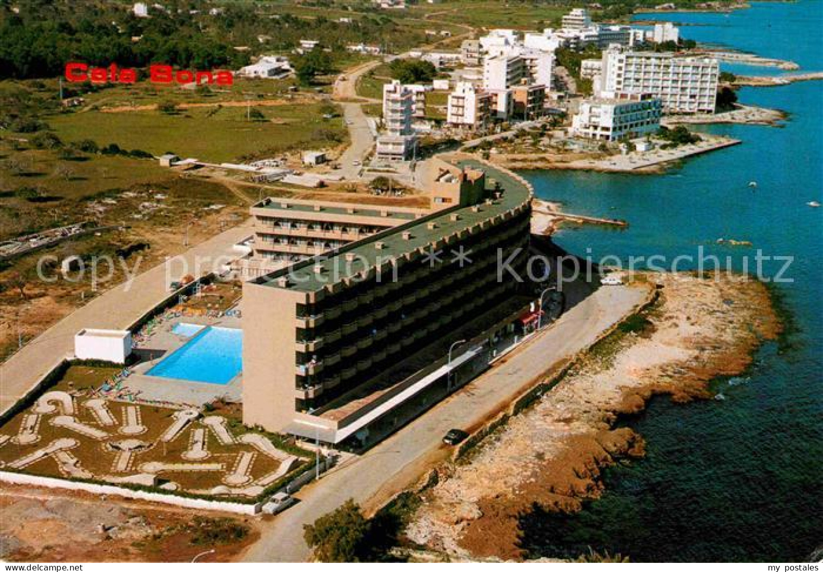 72784919 Cala Bona Fliegeraufnahme Mallorca Islas Baleares - Altri & Non Classificati