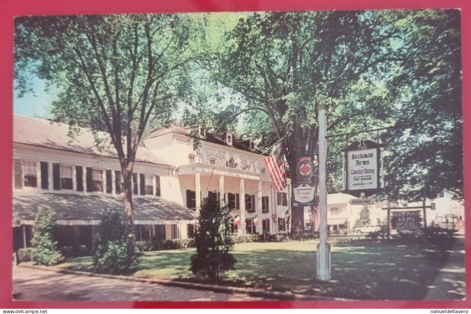Uncirculated Postcard - USA - NY, NEW YORK - BEEKMAN ARMS, OLDEST HOTEL IN AMERICA, RHINEBECK - Bar, Alberghi & Ristoranti