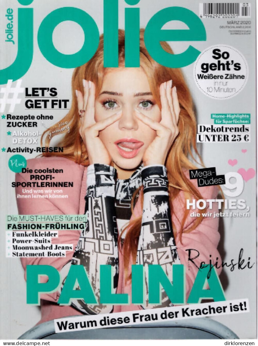 Jolie Magazine Germany 2020-03 Palina Rojinski - Non Classés