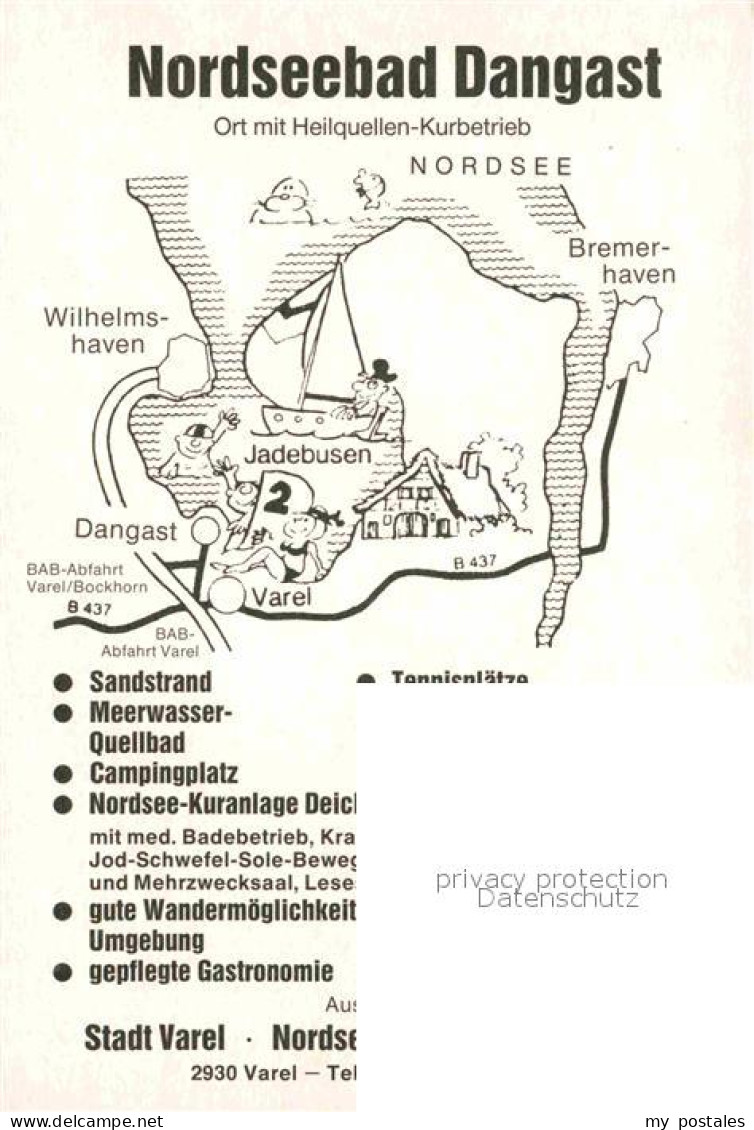 72784902 Dangast Nordseebad Fliegeraufnahme Altjuehrden - Sonstige & Ohne Zuordnung