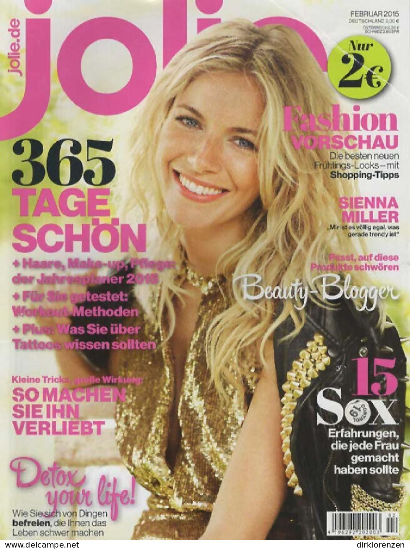 Jolie Magazine Germany 2015-02 Sienna Miller - Non Classés