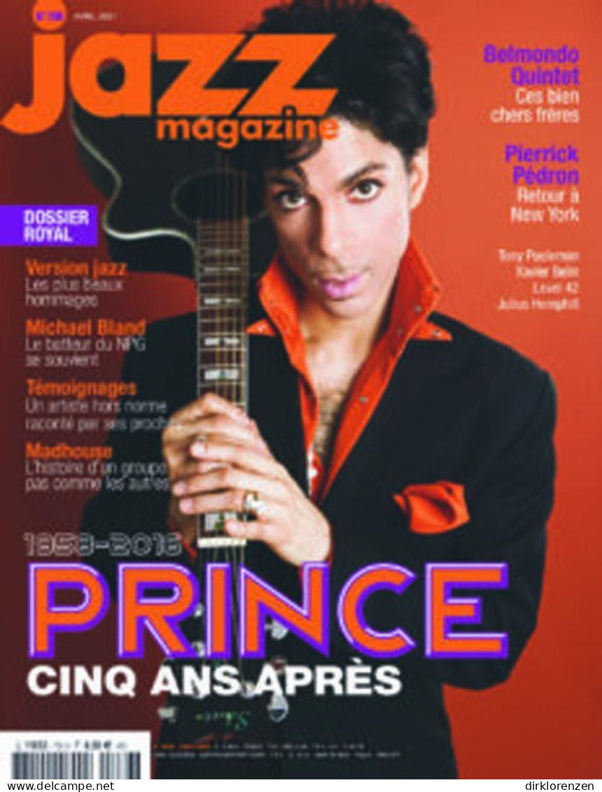 Jazz Magazine France 2021 #736 Prince  - Non Classés