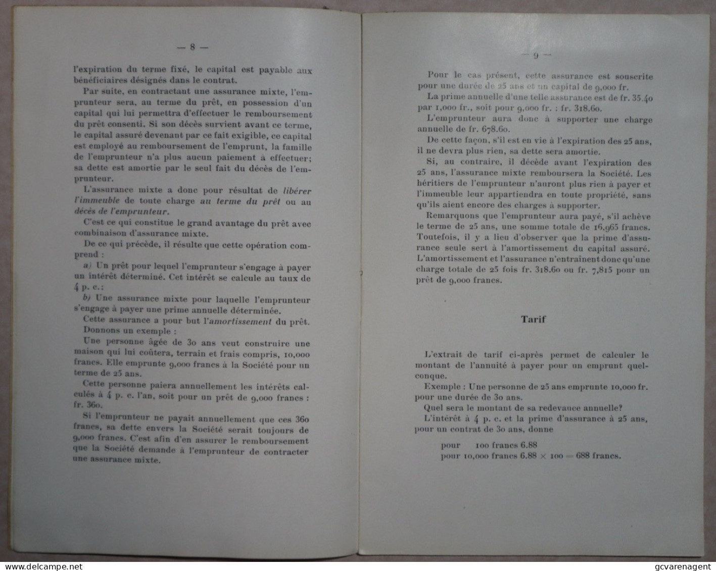 LA MAISON DU SYNDICATAIRE , POUR LA CONSTRUCTION OU L'ACHAT D'HABITATIONS A BON MARCHE = 1908 = 27 PAGES 210 X 135 MM - Andere & Zonder Classificatie