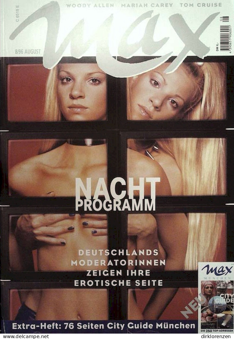Max Magazine Germany 1996-08 Natalie Isabel Dziobek Mariah Carey Evan McGregor - Non Classés