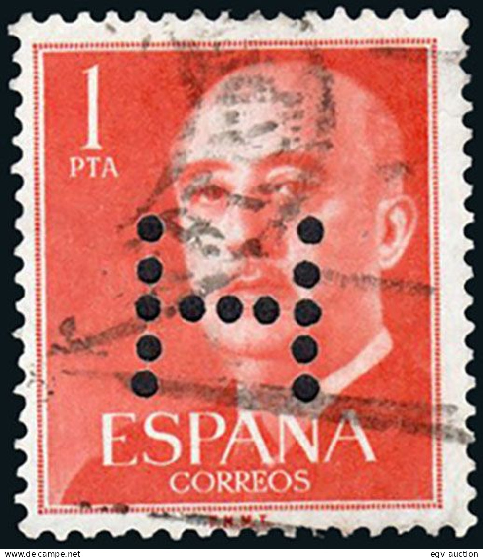 Madrid - Perforado - Edi O 1153 - "H" (Editorial) - Used Stamps