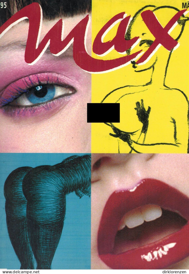 Max Magazine Germany 1995-03 Meryl Streep Desiree Nic Heather Nova Stevie Wonder - Non Classés