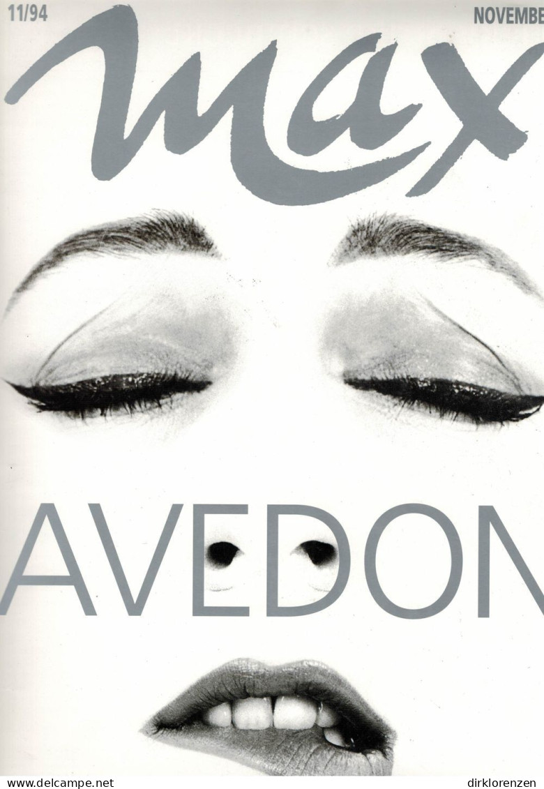 Max Magazine Germany 1994-11 Richard Avedon Dennis Hoper Danielle Brisebois - Non Classés