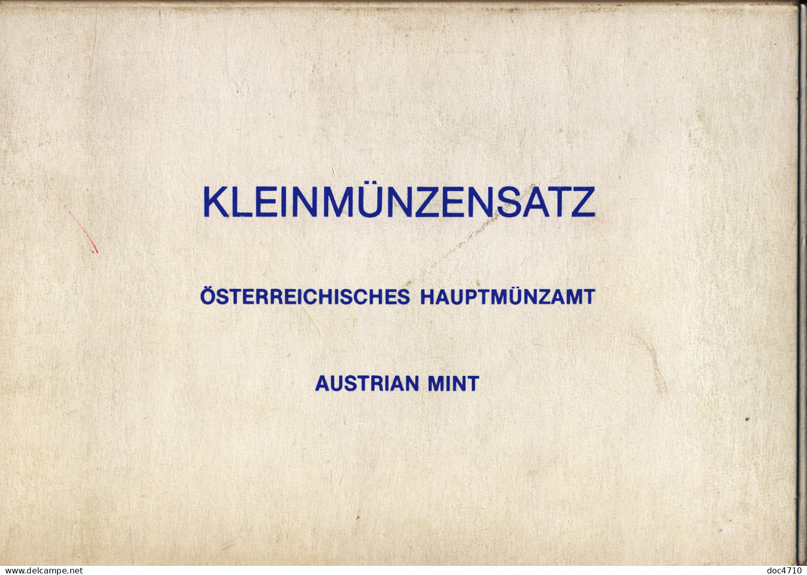 Austria 1987, Year Set 8, KM#PS48, Proof Cased - Austria