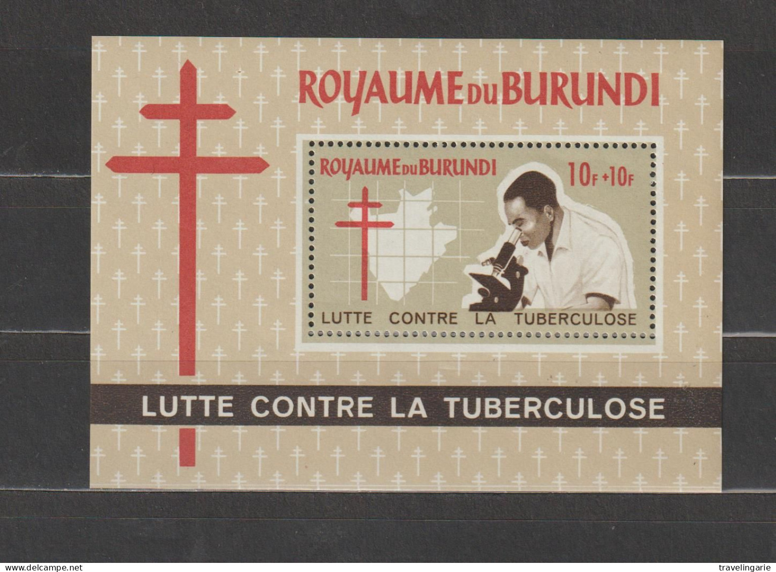 Burundi 1965 Anti-Tuberculosis S/S MNH/** - Blocks & Kleinbögen