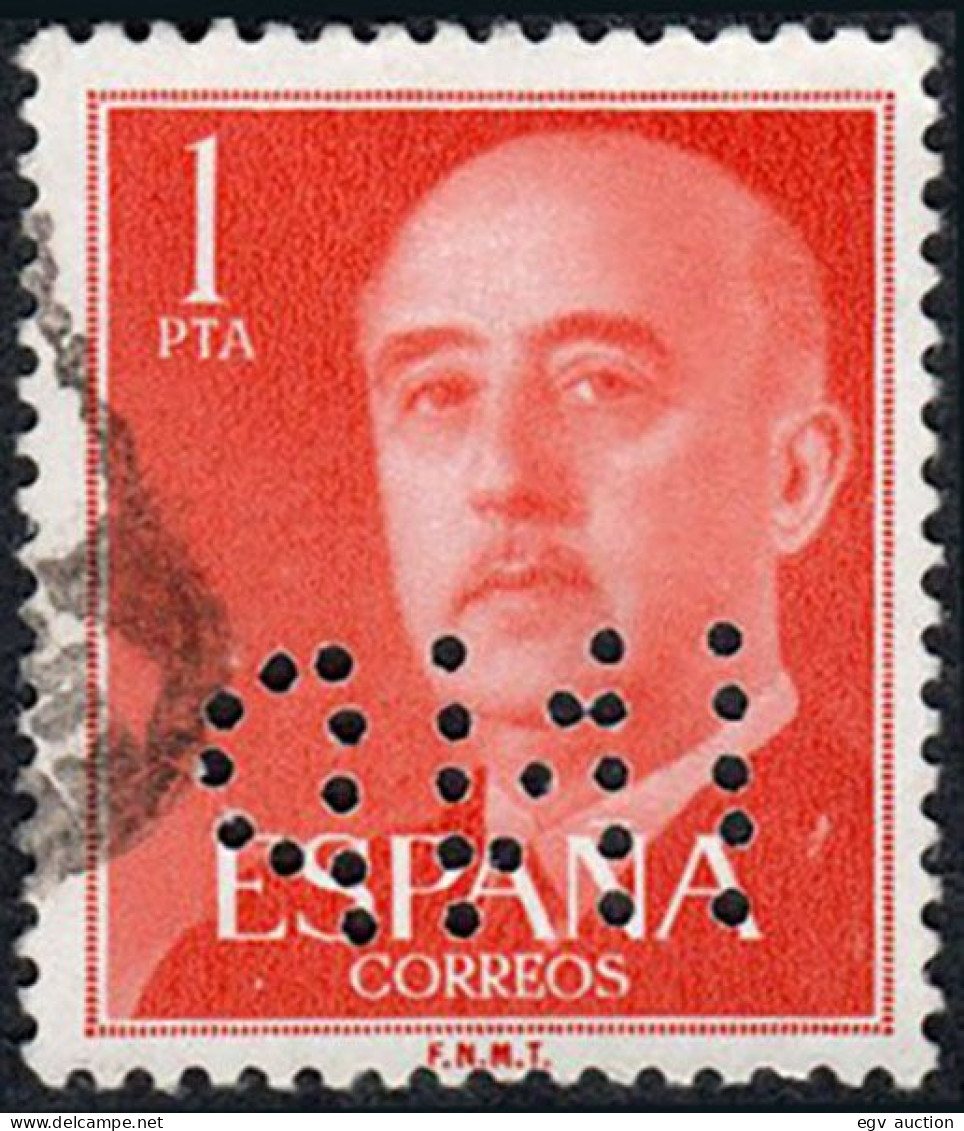 Madrid - Perforado - Edi O 1153 - "INP" (Instituto Nacional Previsión) - Used Stamps