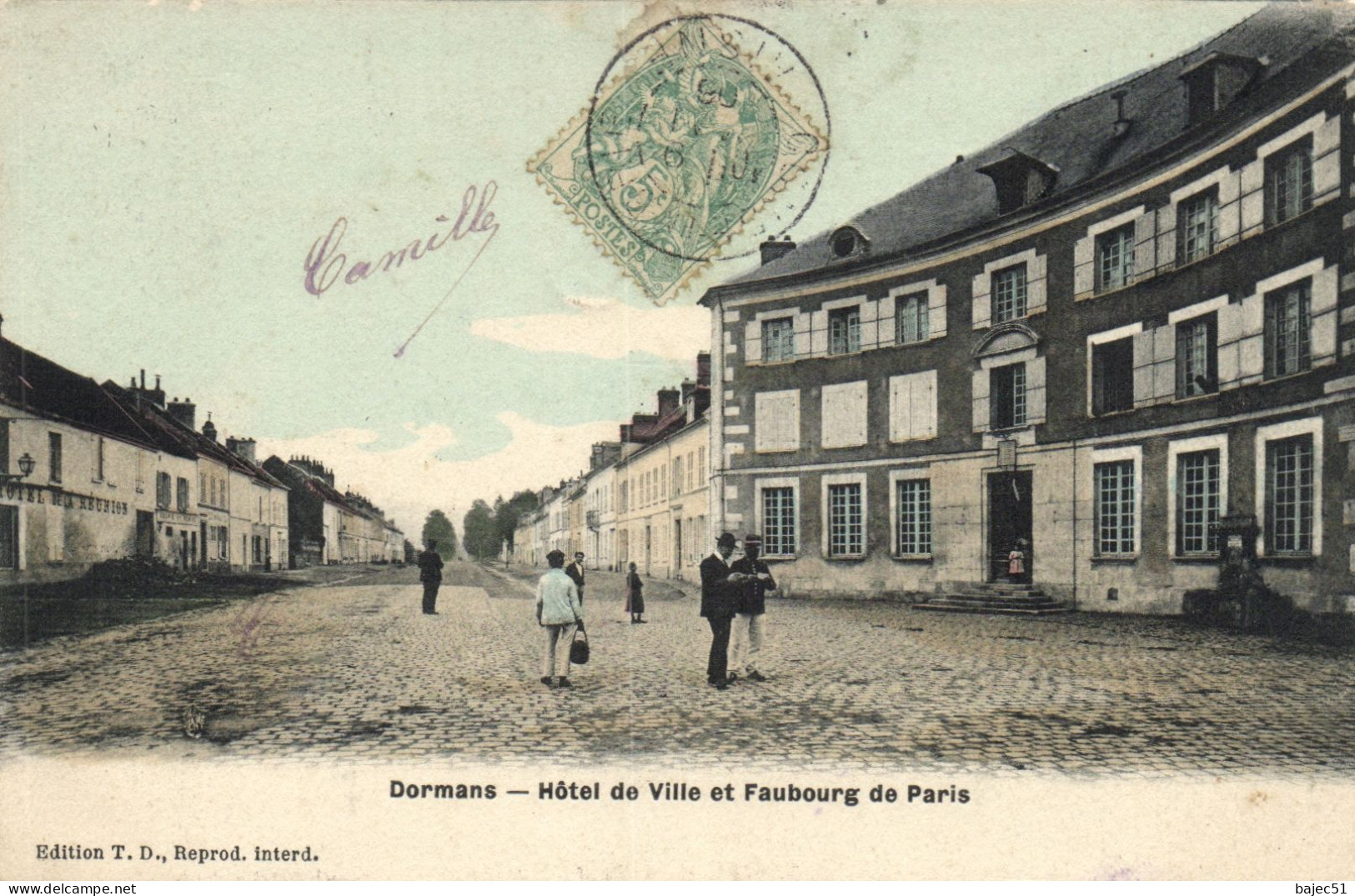 Dormans - Hôtel De Ville Et Faubourg De Paris - Dormans