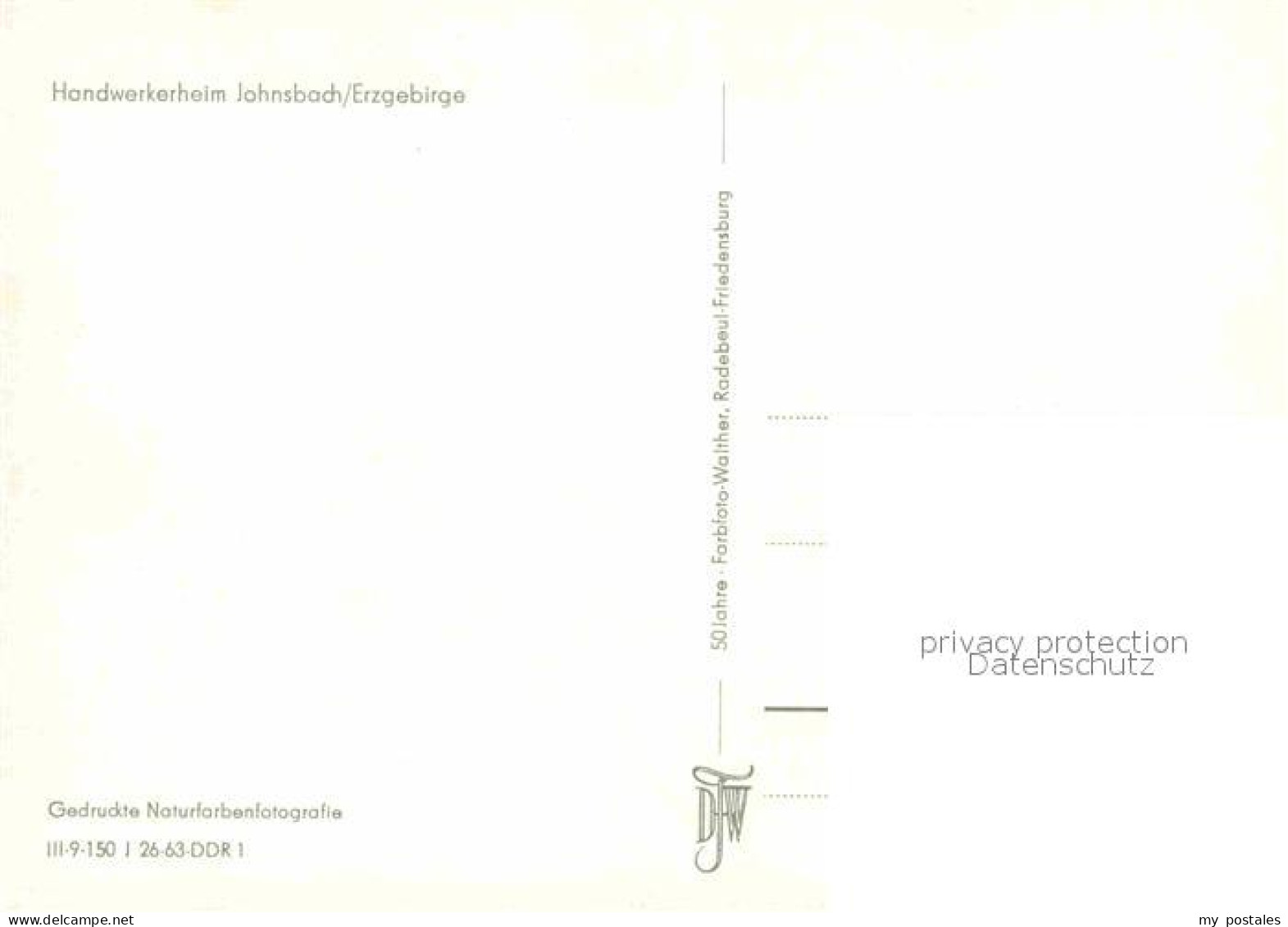 72784676 Johnsbach Osterzgebirge Handwerkerheim Johnsbach Osterzgebirge - Other & Unclassified