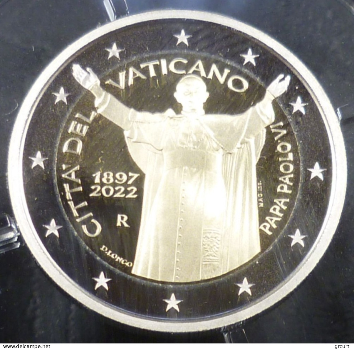 Vaticano - 2 Euro 2022 - 125° Anniversario Della Nascita Di Papa Paolo VI - UC# 113 - Vaticano (Ciudad Del)