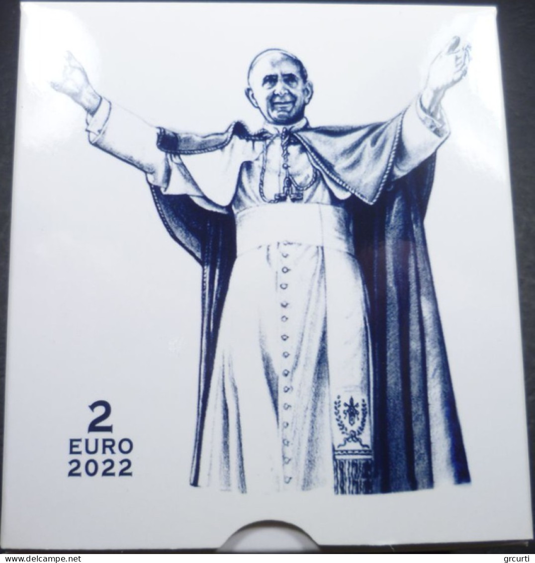 Vaticano - 2 Euro 2022 - 125° anniversario della nascita di Papa Paolo VI - UC# 113