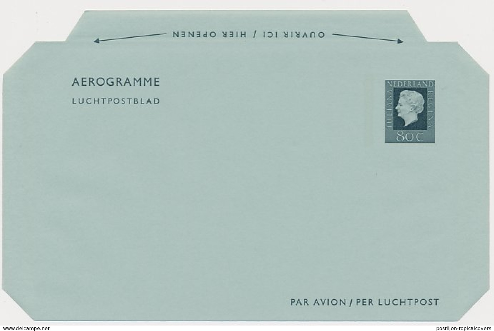 Luchtpostblad G. 26 - Postal Stationery