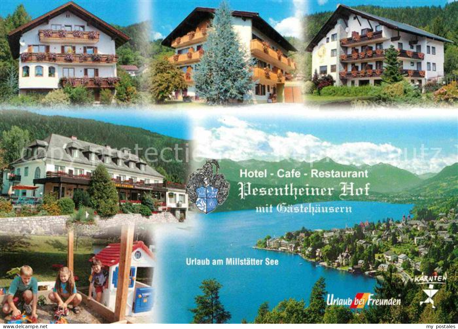 72784581 Millstatt Millstaettersee Hotel Cafe Pesenheimer Hof Millstatt - Sonstige & Ohne Zuordnung