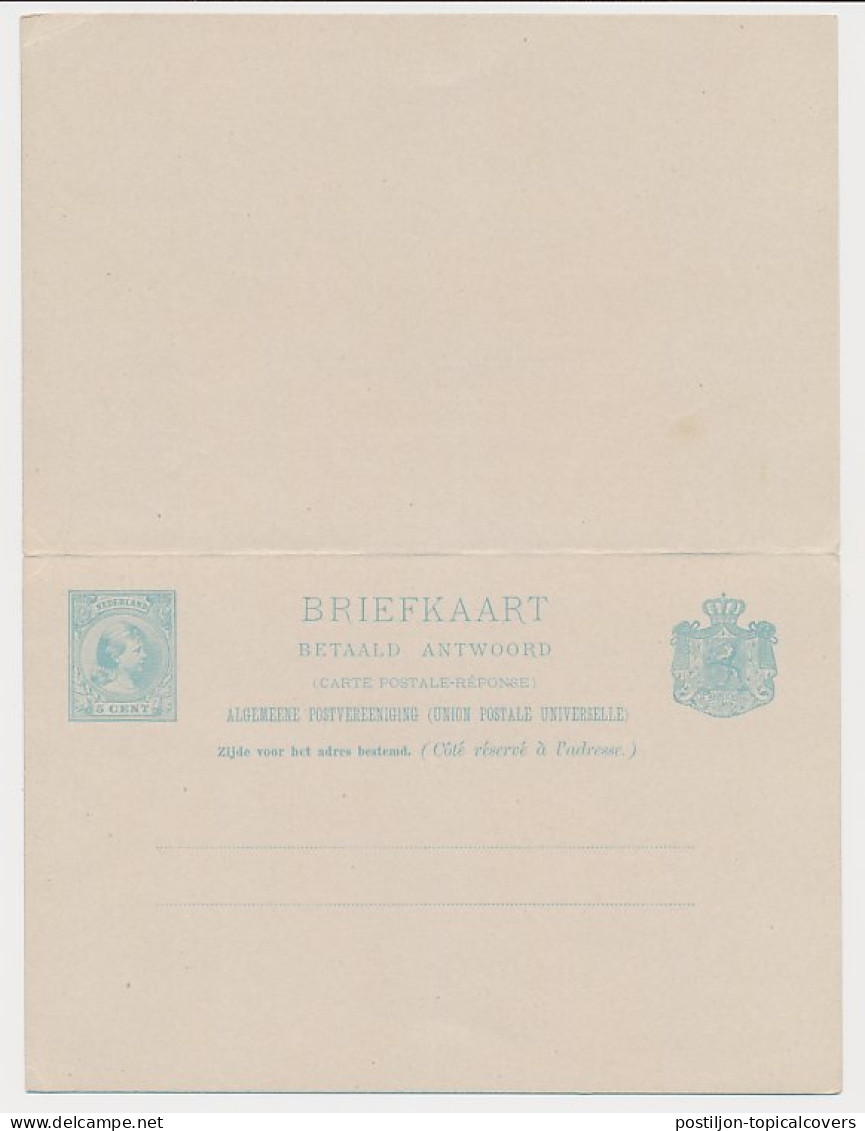 Briefkaart G. 30 Venlo - Bonn Duitsland 1894 - Entiers Postaux