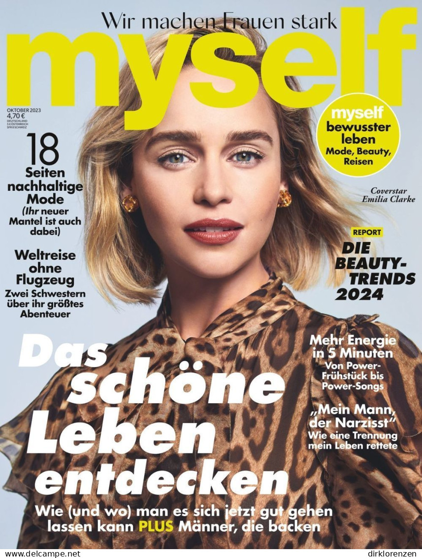 Myself Magazine Germany 2023-10 Emilia Clarke - Unclassified