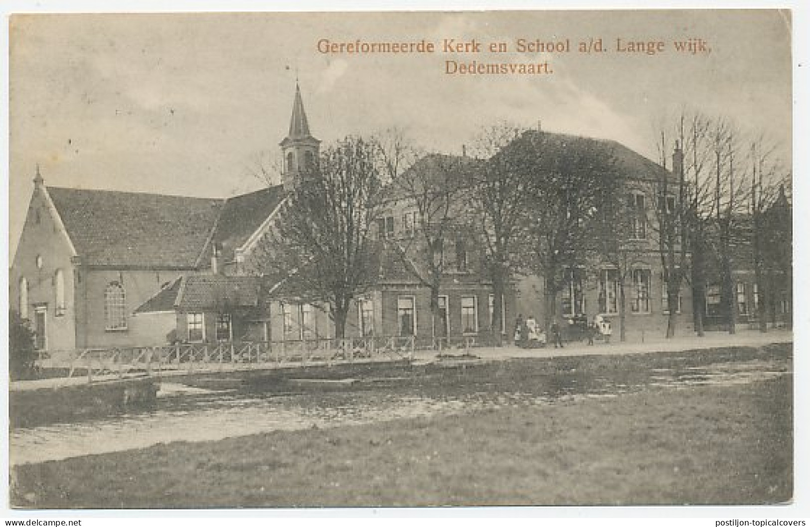 Treinblokstempel : Lutten - Dedemsvaart Station I 1917 - Ohne Zuordnung